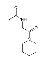 Acetamide,N-[2-oxo-2-(1-piperidinyl)ethyl]- Structure