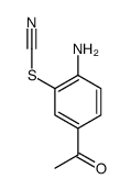 1-(4-AMINO-3-THIOCYANATOPHENYL)ETHANONE Structure
