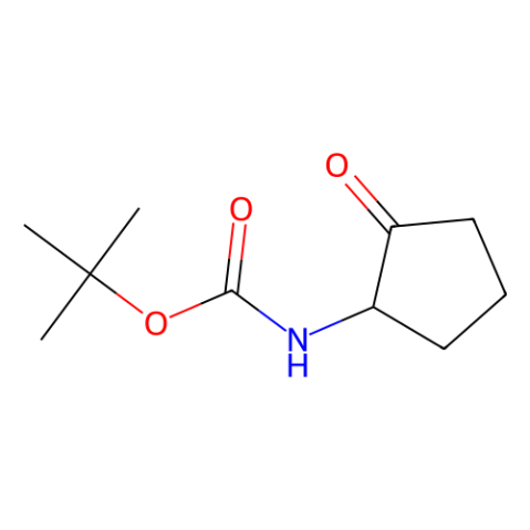 Carbamicacid,(2-oxocyclopentyl)-,1,1-dimethylethyl ester,(S)-(9CI) Structure