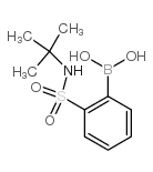 2-(tert-Butylamino)sulfonylphenylboronic acid Structure
