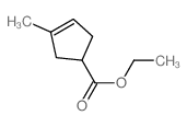 3-Cyclopentene-1-carboxylicacid, 3-methyl-, ethyl ester Structure