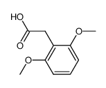 2-(2,6-dimethoxyphenyl)acetic acid结构式