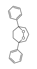 1,5-diphenyl-6,7-dioxabicyclo[3.2.2]nonane Structure