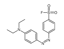 4-[[4-(diethylamino)phenyl]diazenyl]benzenesulfonyl fluoride结构式