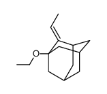 Tricyclo[3.3.1.13,7]decane, 1-ethoxy-2-ethylidene-, (Z)- (9CI) Structure