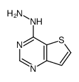 4-Hydrazinothieno[3,2-d]pyrimidine Structure