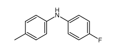 4-fluoro-4’-methyldiphenylamine结构式