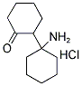 1'-amino-1,1'-bi(cyclohexyl)-2-onehydrochloride Structure