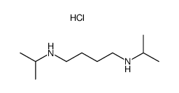 N,N'-diisopropyl-butanediyldiamine, dihydrochloride结构式