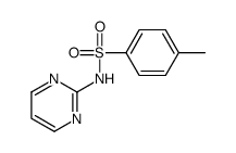 4-Methyl-N-(2-pyrimidinyl)benzenesulfonamide Structure