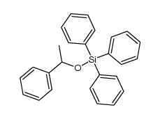 1-(triphenylsiloxy)-1-phenylethane Structure