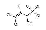 1,1,1,3,4,4-hexachloro-but-3-en-2-ol结构式