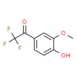 Ethanone, 2,2,2-trifluoro-1-(4-hydroxy-3-methoxyphenyl)- (9CI) picture