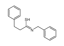 N-benzyl-3-phenylpropanethioamide Structure