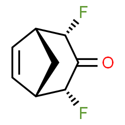 Bicyclo[3.2.1]oct-6-en-3-one, 2,4-difluoro-, (1R,2S,4R,5S)-rel- (9CI)结构式