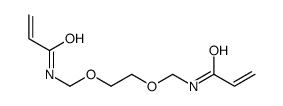 N-[2-[(prop-2-enoylamino)methoxy]ethoxymethyl]prop-2-enamide结构式