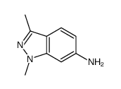1,3-二甲基-6-氨基吲唑结构式