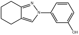 Phenol, 3-(4,5,6,7-tetrahydro-2H-indazol-2-yl)- Structure