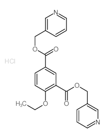 1,3-Benzenedicarboxylicacid, 4-ethoxy-, 1,3-bis(3-pyridinylmethyl) ester, hydrochloride (1:2) picture