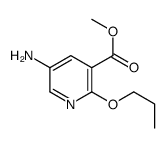 3-Pyridinecarboxylicacid,5-amino-2-propoxy-,methylester(9CI) picture