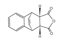 exo-2,3-benzobicyclo[2.2.2]octa-2,5-diene-7,8-dicarboxylic anhydride Structure