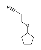 3-cyclopentyloxy-propionitrile Structure