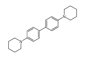 1-[4-(4-piperidin-1-ylphenyl)phenyl]piperidine Structure
