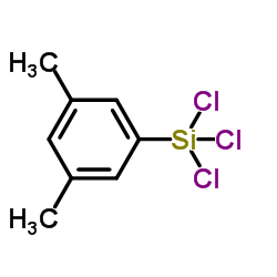 Trichloro(3,5-dimethylphenyl)silane Structure