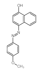 1-Naphthalenol,4-[2-(4-methoxyphenyl)diazenyl]- picture