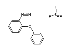 2-phenoxybenzenediazonium tetrafluoroborate Structure