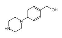 4-(1-PIPERAZINYL)BENZYL ALCOHOL Structure