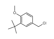 3-tert-Butyl-4-methoxybenzylchlorid Structure