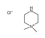 1,1-dimethylpiperazin-1-ium,chloride Structure