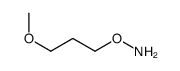 O-(3-methoxypropyl)hydroxylamine结构式