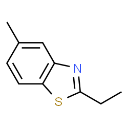 Benzothiazole, 2-ethyl-5-methyl- (9CI)结构式