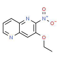 1,5-Naphthyridine,3-ethoxy-2-nitro-(9CI)结构式