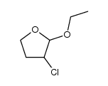 3-chloro-2-ethoxy-tetrahydro-furan Structure