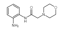 N-(2-AMINO-PHENYL)-2-MORPHOLIN-4-YL-ACETAMIDE结构式