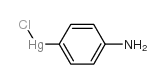 (4-aminophenyl)-chloromercury Structure
