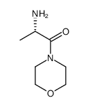 (S)-2-Amino-1-morpholin-4-yl-propan-1-one结构式