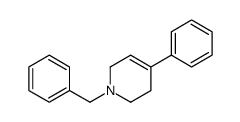 1-苄基-1,2,3,6-四氢-4-苯基吡啶结构式