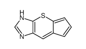 1H-Cyclopenta[5,6]thiopyrano[2,3-d]imidazole (9CI) Structure