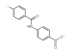 4-chloro-N-(4-nitrophenyl)benzamide Structure