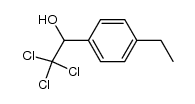 1-(4-ethylphenyl)-2,2,2-trichloroethanol Structure