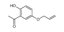 1-(5-allyloxy-2-hydroxyphenyl)-1-ethanone Structure