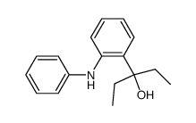 3-[2-(phenylamino)phenyl]pentan-3-ol Structure