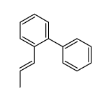 2-(prop-1-en-1-yl)-1,1'-biphenyl结构式