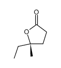 (S)-5-ethyl-5-methyldihydrofuran-2(3H)-one Structure