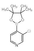 3-氯吡啶-4-硼酸频哪酯结构式