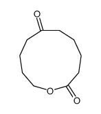 oxacycloundecane-2,7-dione结构式